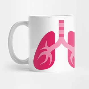 human lungs Mug